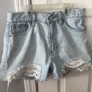 Jean shorts